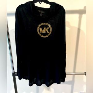 Michael Kors hooded pullover shirt
